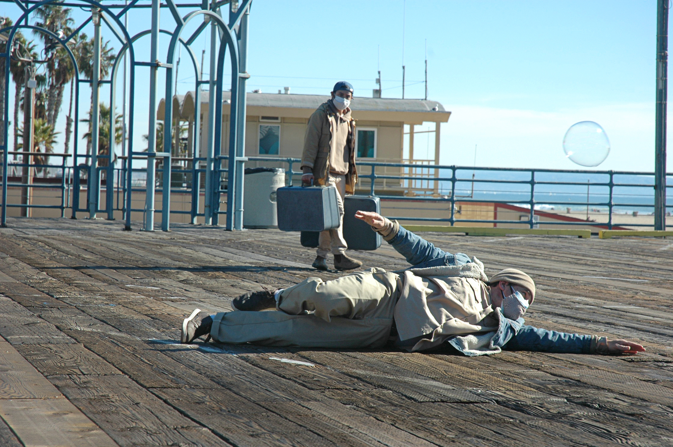 dancers performing on a deck